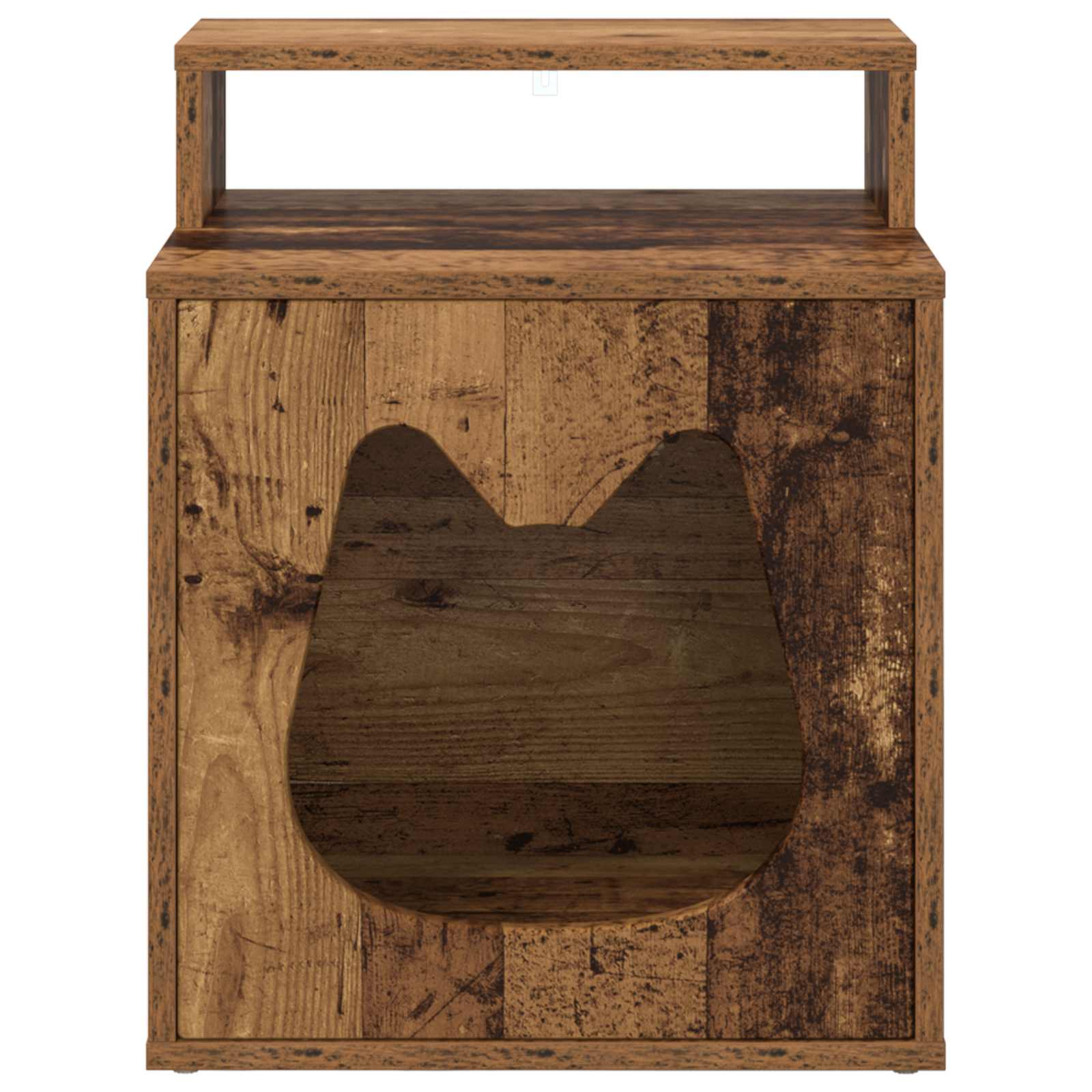 Kattenhuis Oudhout 42,5 x 40 x 53,5 cm Bewerkt hout