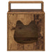 Kattenhuis Oudhout 42,5 x 40 x 53,5 cm Bewerkt hout