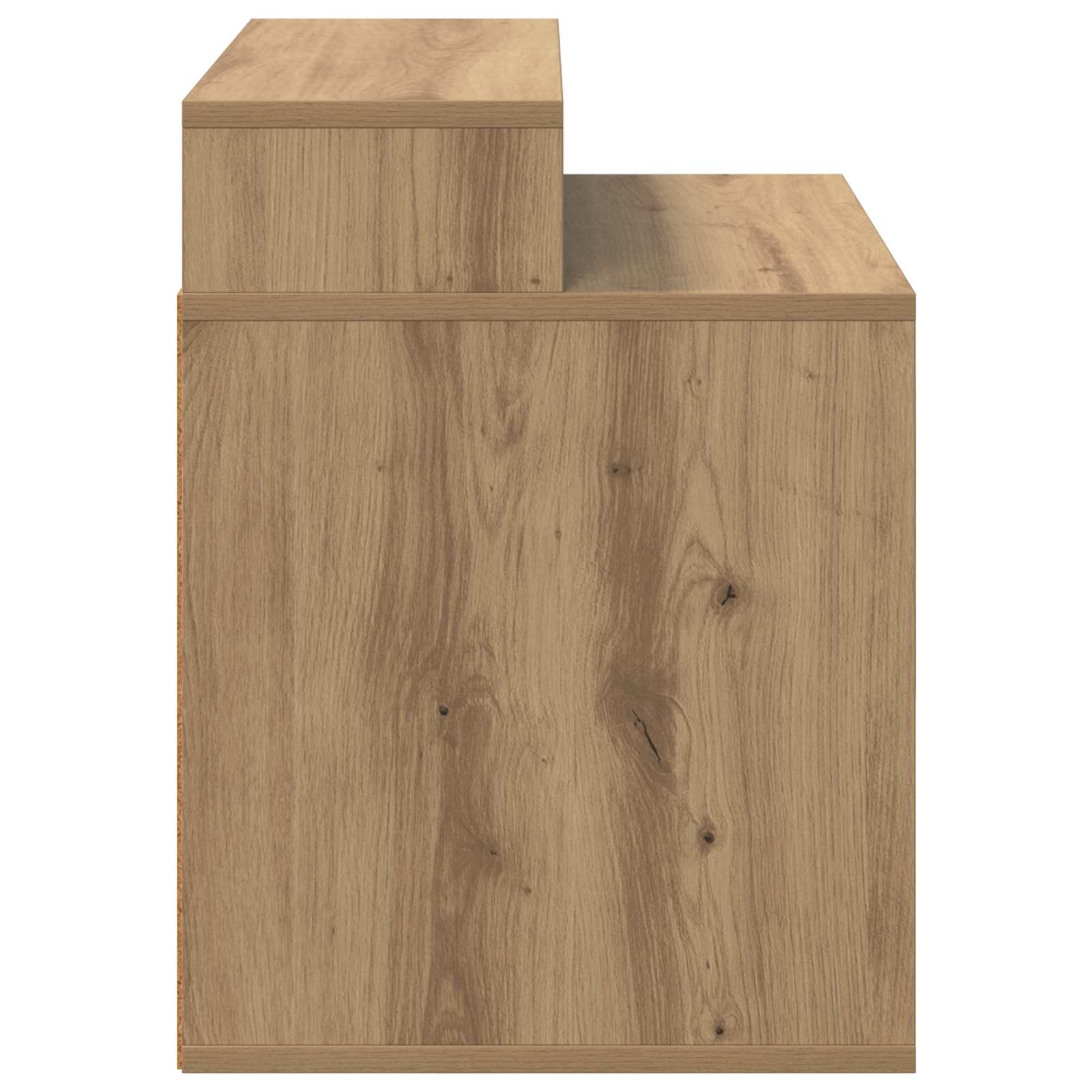 Kattenhuis Artisanaal eiken 42,5 x 40 x 53,5 cm Bewerkt hout