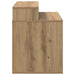 Kattenhuis Artisanaal eiken 42,5 x 40 x 53,5 cm Bewerkt hout