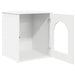 Kattenhuis Wit 53 x 52 x 62 cm Bewerkt hout