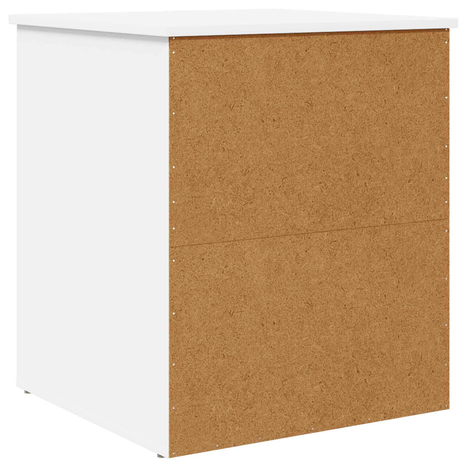 Kattenhuis Wit 53 x 52 x 62 cm Bewerkt hout