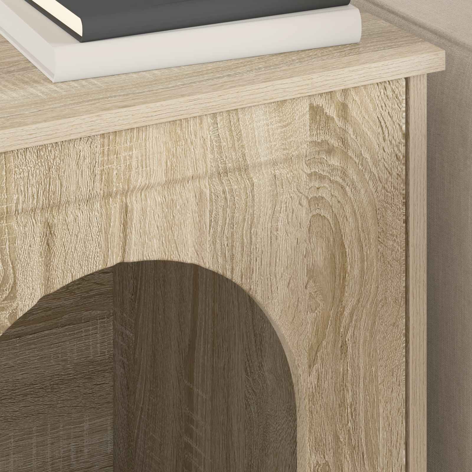 Kattenhuis Sonoma 53 x 52 x 62 cm Bewerkt hout
