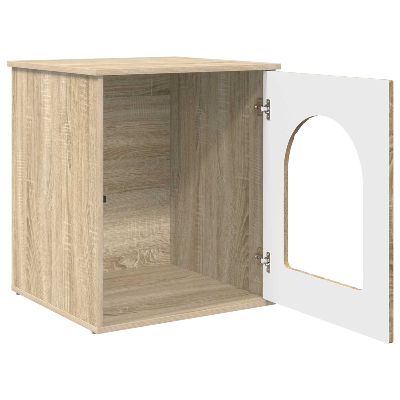 Kattenhuis Sonoma 53 x 52 x 62 cm Bewerkt hout