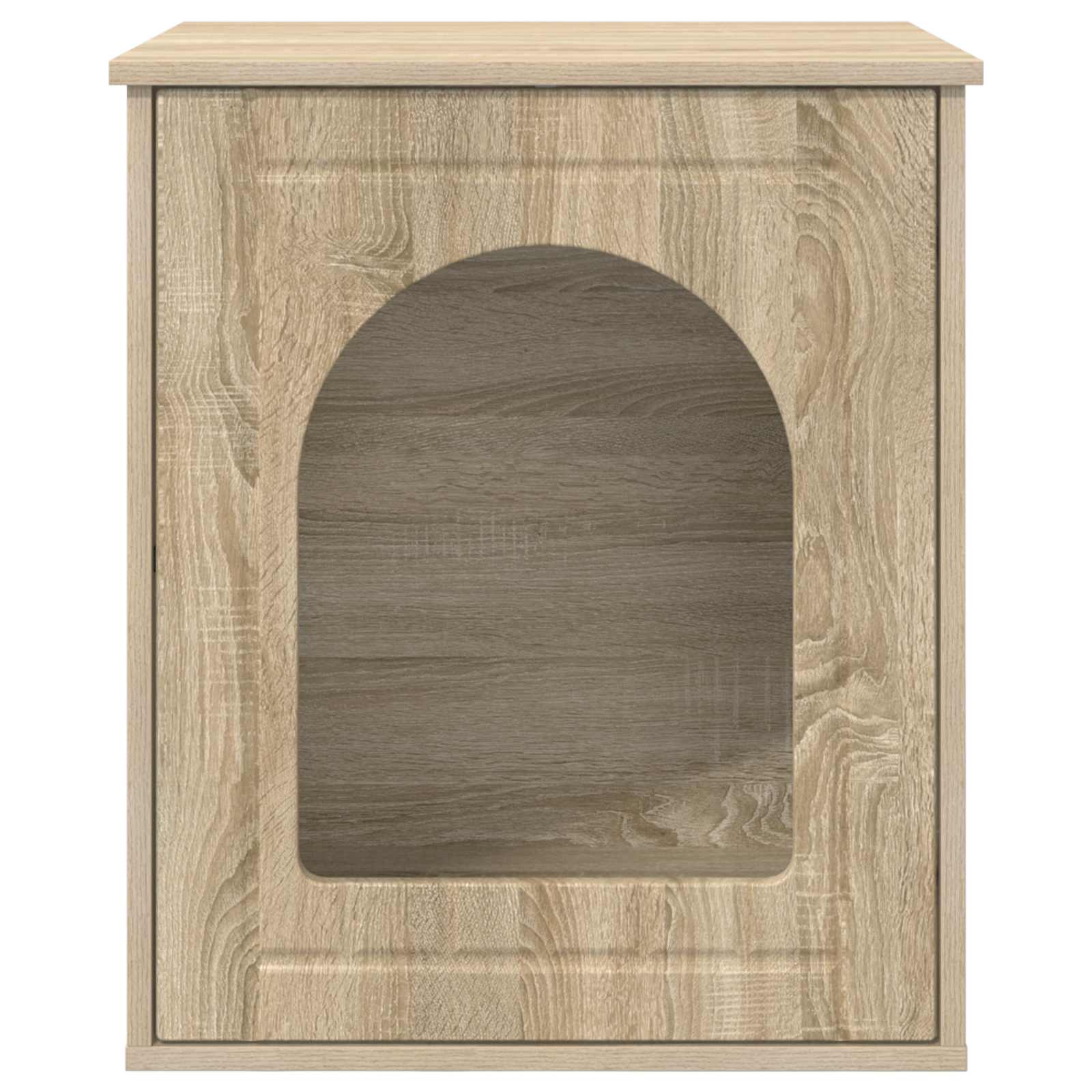 Kattenhuis Sonoma 53 x 52 x 62 cm Bewerkt hout