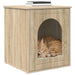 Kattenhuis Sonoma 53 x 52 x 62 cm Bewerkt hout