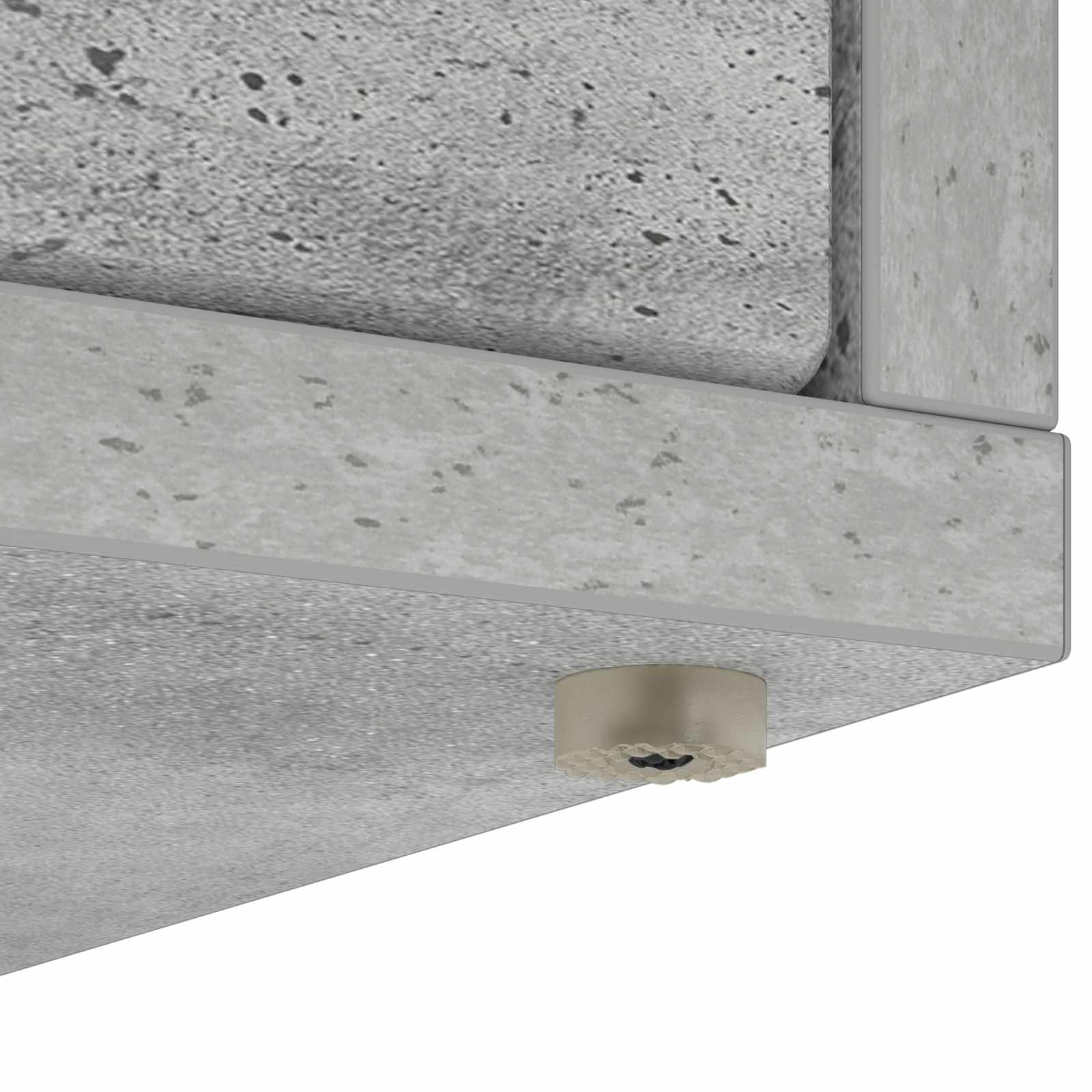 Kattenhuis Beton 53 x 52 x 62 cm Bewerkt hout