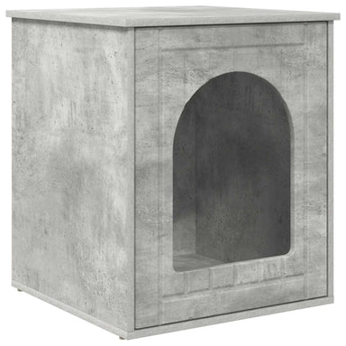 Kattenhuis Beton 53 x 52 x 62 cm Bewerkt hout