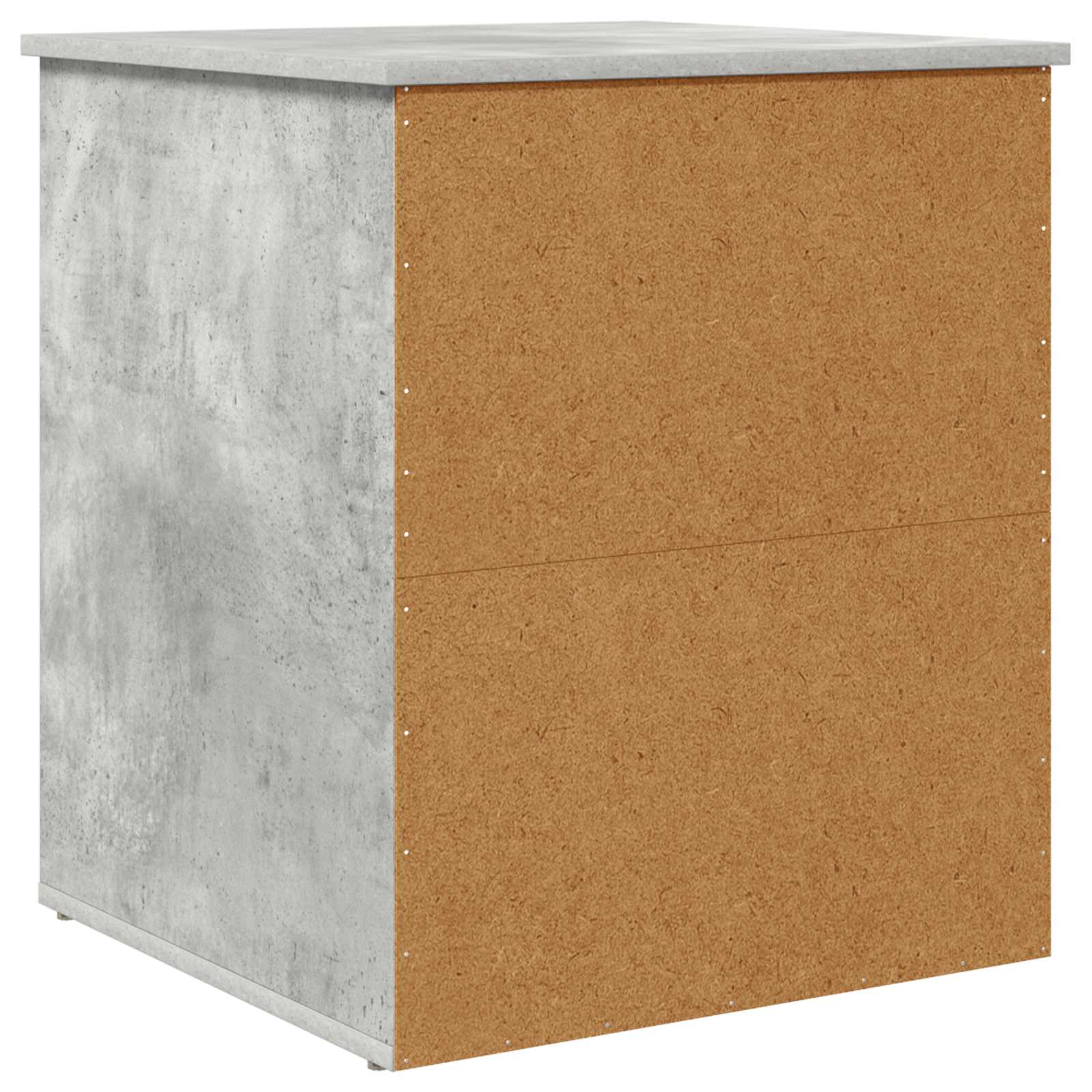 Kattenhuis Beton 53 x 52 x 62 cm Bewerkt hout