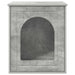 Kattenhuis Beton 53 x 52 x 62 cm Bewerkt hout