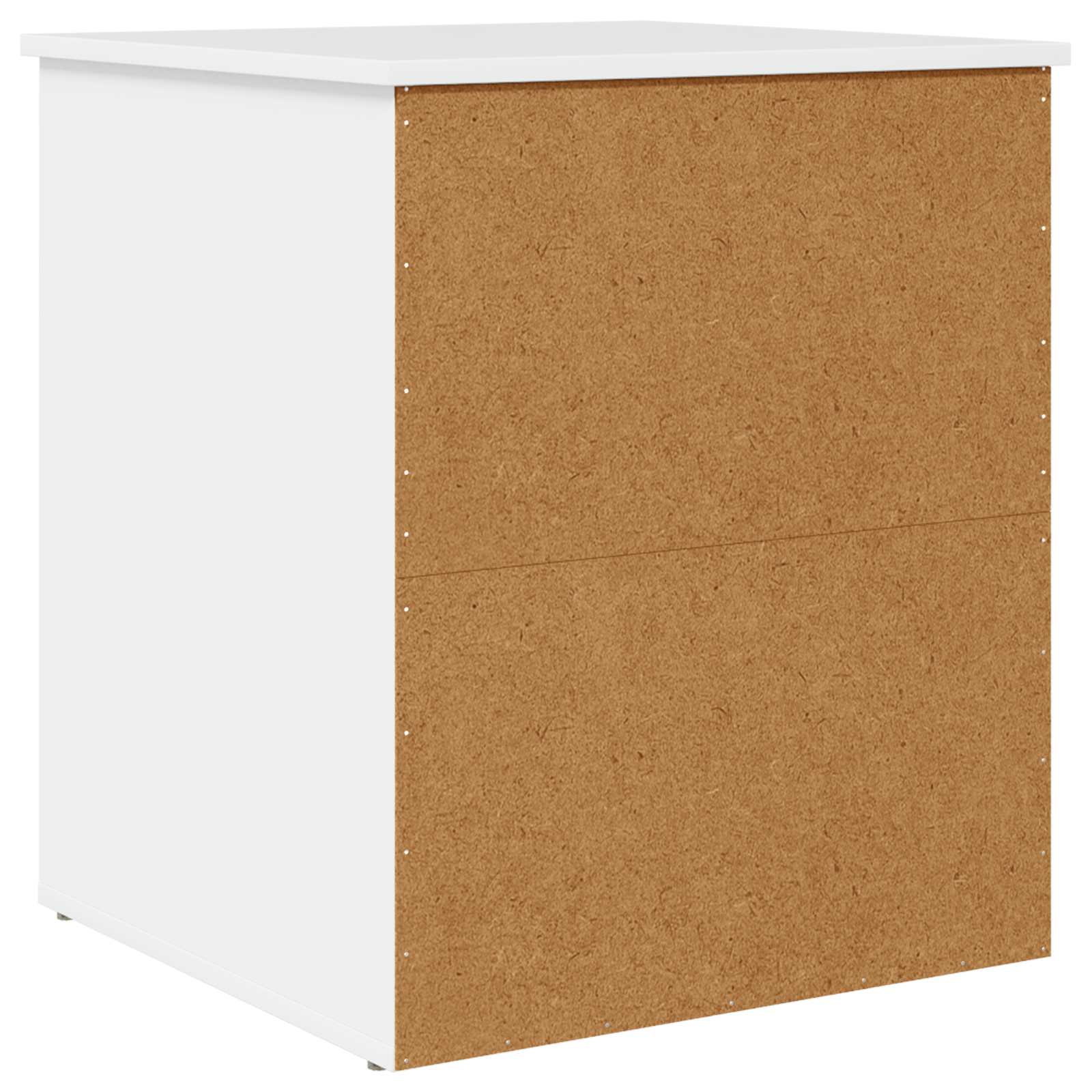 Kattenhuis Glanzend Wit 53 x 52 x 62 cm Bewerkt hout