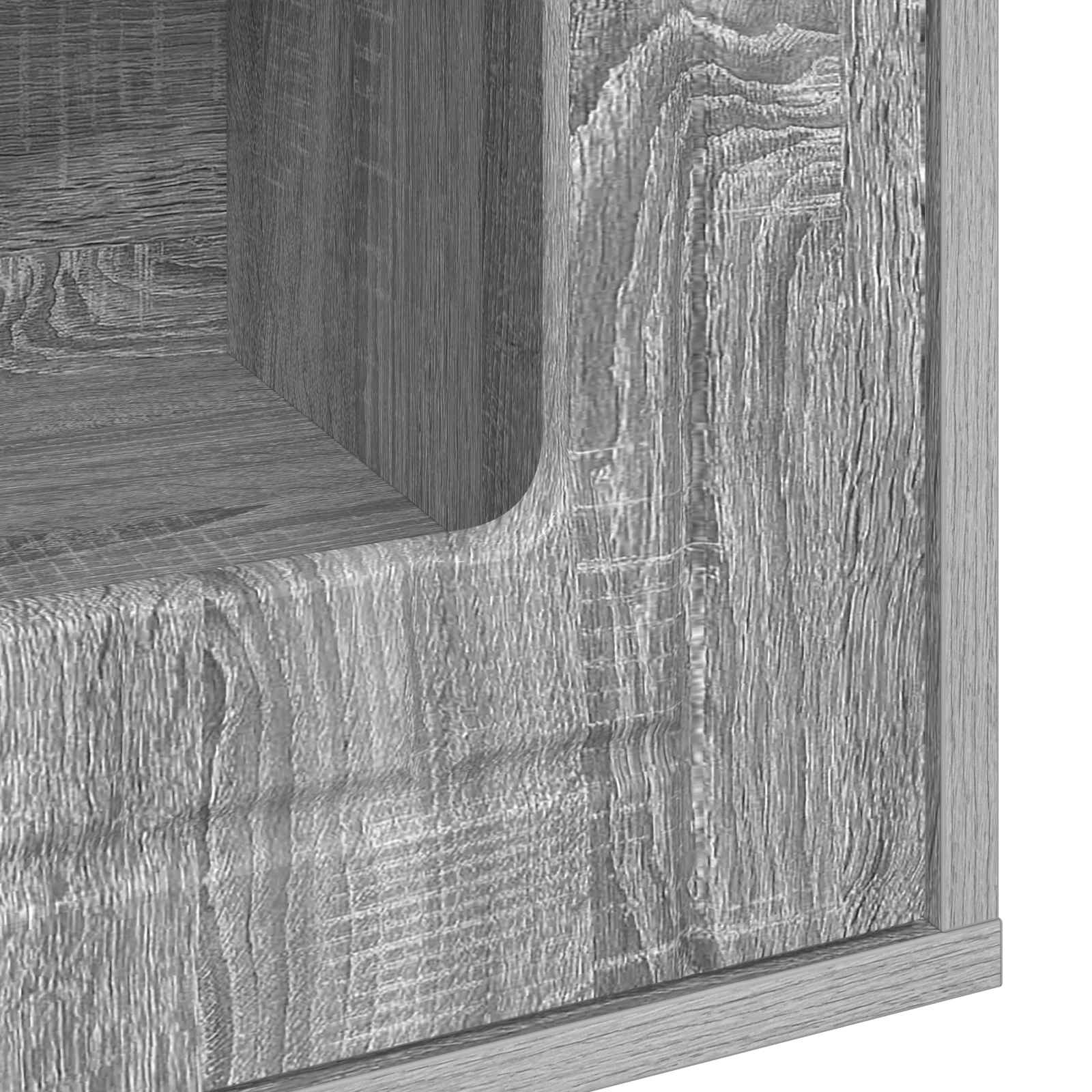Kattenhuis Grijs Sonoma 53 x 52 x 62 cm Bewerkt hout