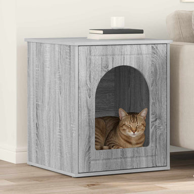 Kattenhuis Grijs Sonoma 53 x 52 x 62 cm Bewerkt hout