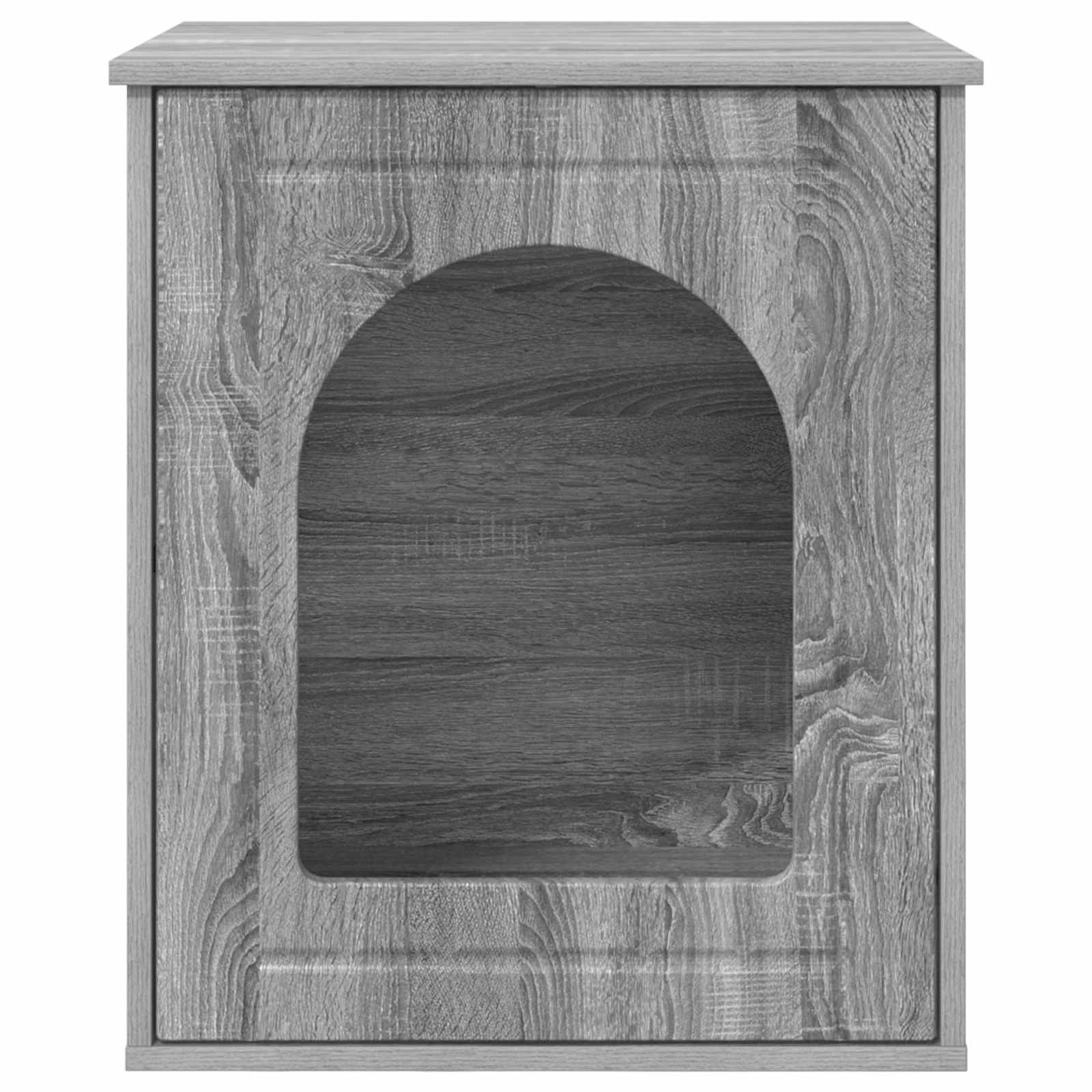 Kattenhuis Grijs Sonoma 53 x 52 x 62 cm Bewerkt hout