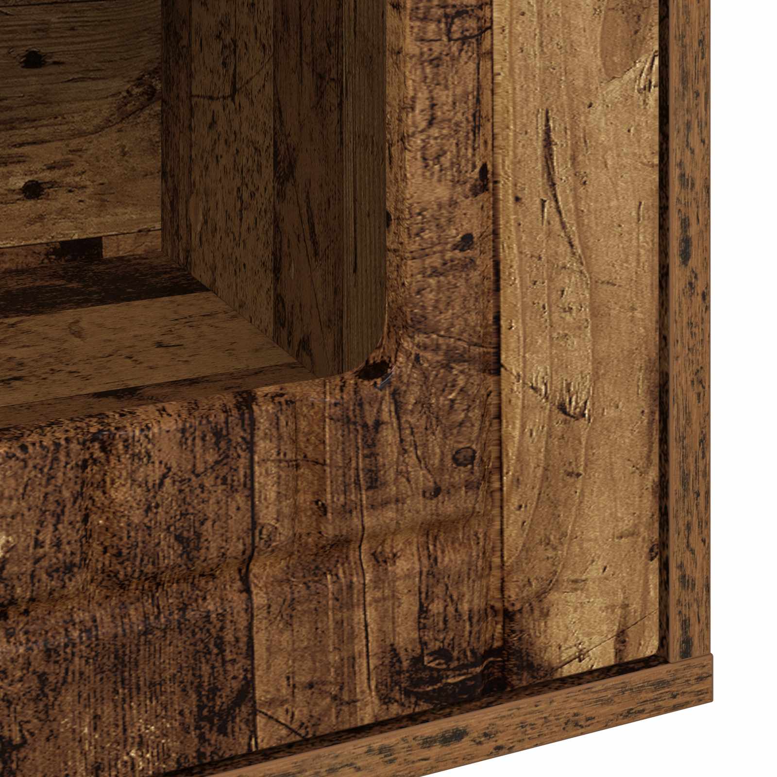 Kattenhuis Oudhout 53 x 52 x 62 cm Bewerkt hout