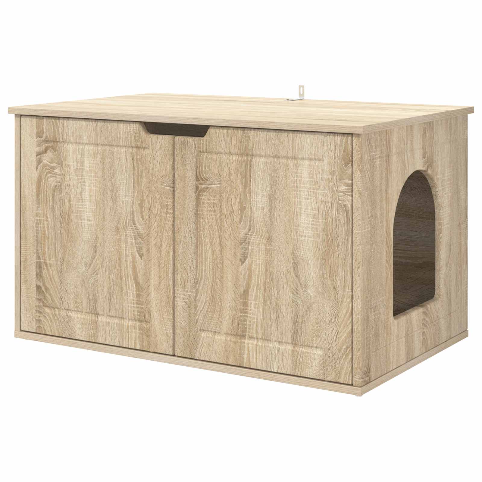Kattenhuis Sonoma 85 x 55 x 50,5 cm Bewerkt hout