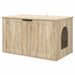 Kattenhuis Sonoma 85 x 55 x 50,5 cm Bewerkt hout