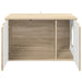 Kattenhuis Sonoma 85 x 55 x 50,5 cm Bewerkt hout