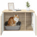 Kattenhuis Sonoma 85 x 55 x 50,5 cm Bewerkt hout