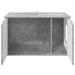Kattenhuis Beton 85 x 55 x 50,5 cm Bewerkt hout