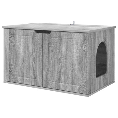 Kattenhuis Grijs Sonoma 85 x 55 x 50,5 cm Bewerkt hout