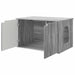 Kattenhuis Grijs Sonoma 85 x 55 x 50,5 cm Bewerkt hout