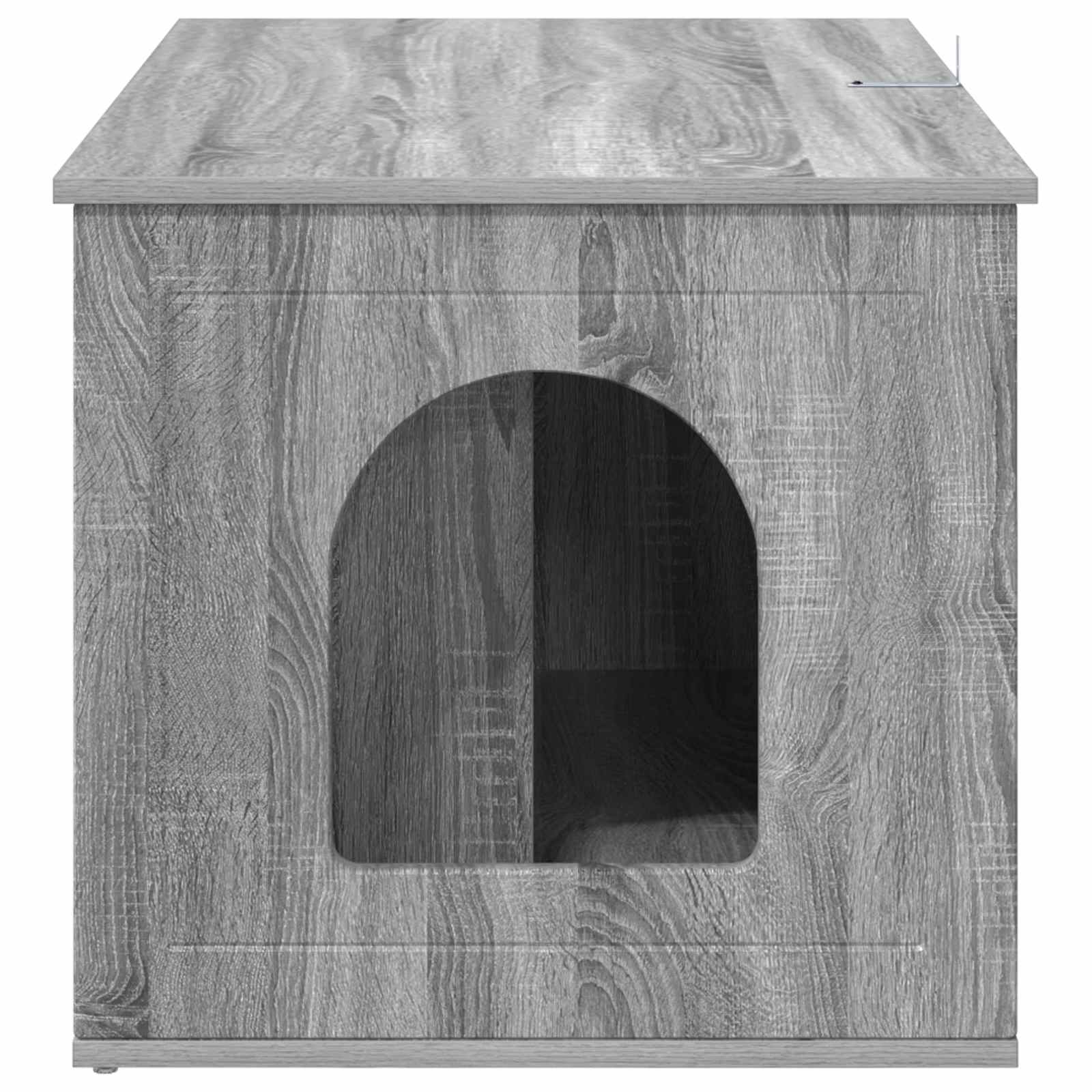 Kattenhuis Grijs Sonoma 85 x 55 x 50,5 cm Bewerkt hout