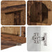Kattenhuis Oudhout 85 x 55 x 50,5 cm Bewerkt hout