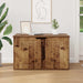 Kattenhuis Oudhout 85 x 55 x 50,5 cm Bewerkt hout