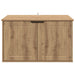 Kattenhuis Ambachtelijk eiken 85 x 55 x 50,5 cm Bewerkt hout