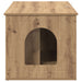 Kattenhuis Ambachtelijk eiken 85 x 55 x 50,5 cm Bewerkt hout