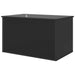 Kattenhuis Zwart 85 x 55 x 50,5 cm Bewerkt hout