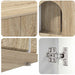 Kattenhuis Sonoma 85 x 55 x 50,5 cm Bewerkt hout