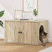 Kattenhuis Sonoma 85 x 55 x 50,5 cm Bewerkt hout