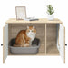 Kattenhuis Sonoma 85 x 55 x 50,5 cm Bewerkt hout