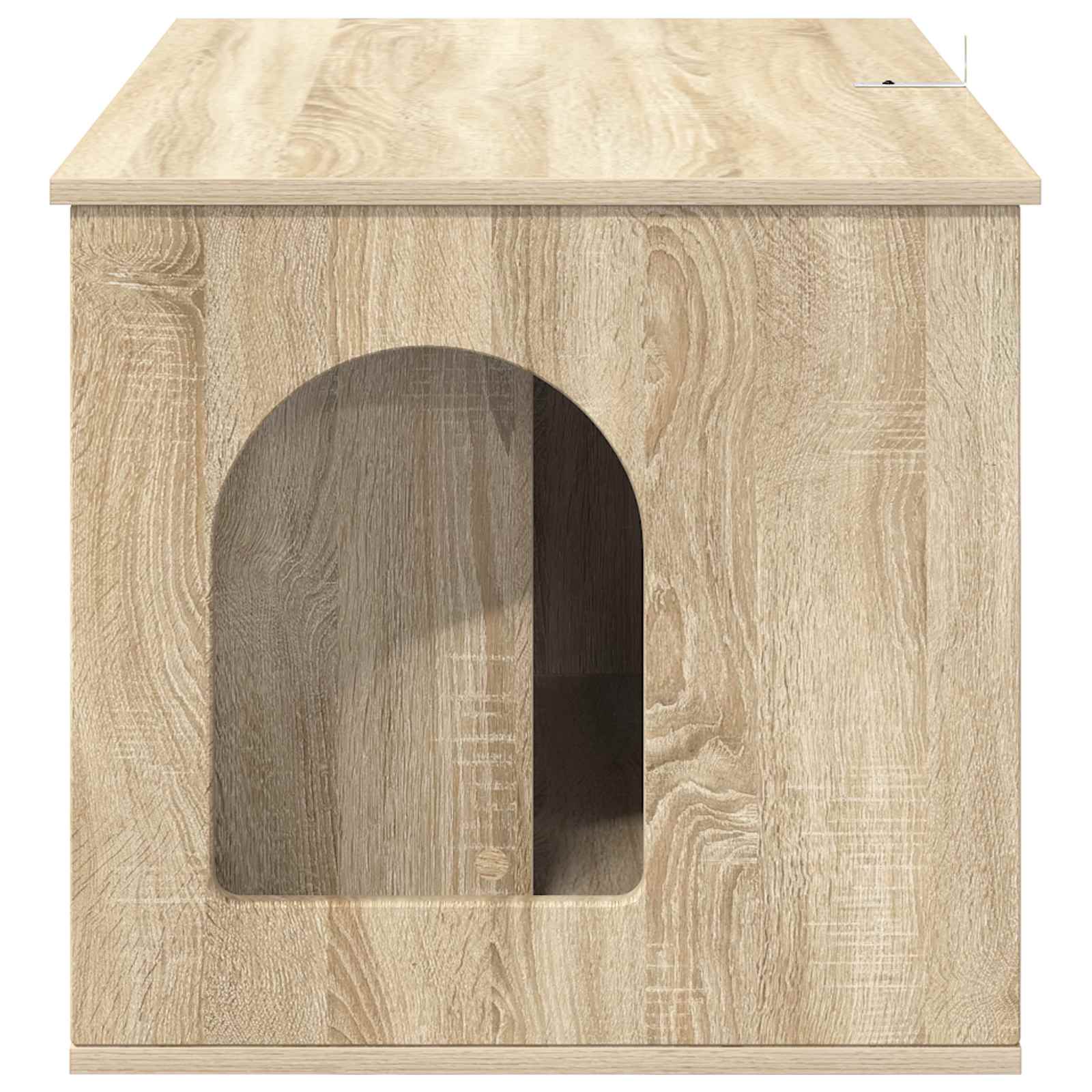 Kattenhuis Sonoma 85 x 55 x 50,5 cm Bewerkt hout