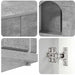 Kattenhuis Beton 85 x 55 x 50,5 cm Bewerkt hout