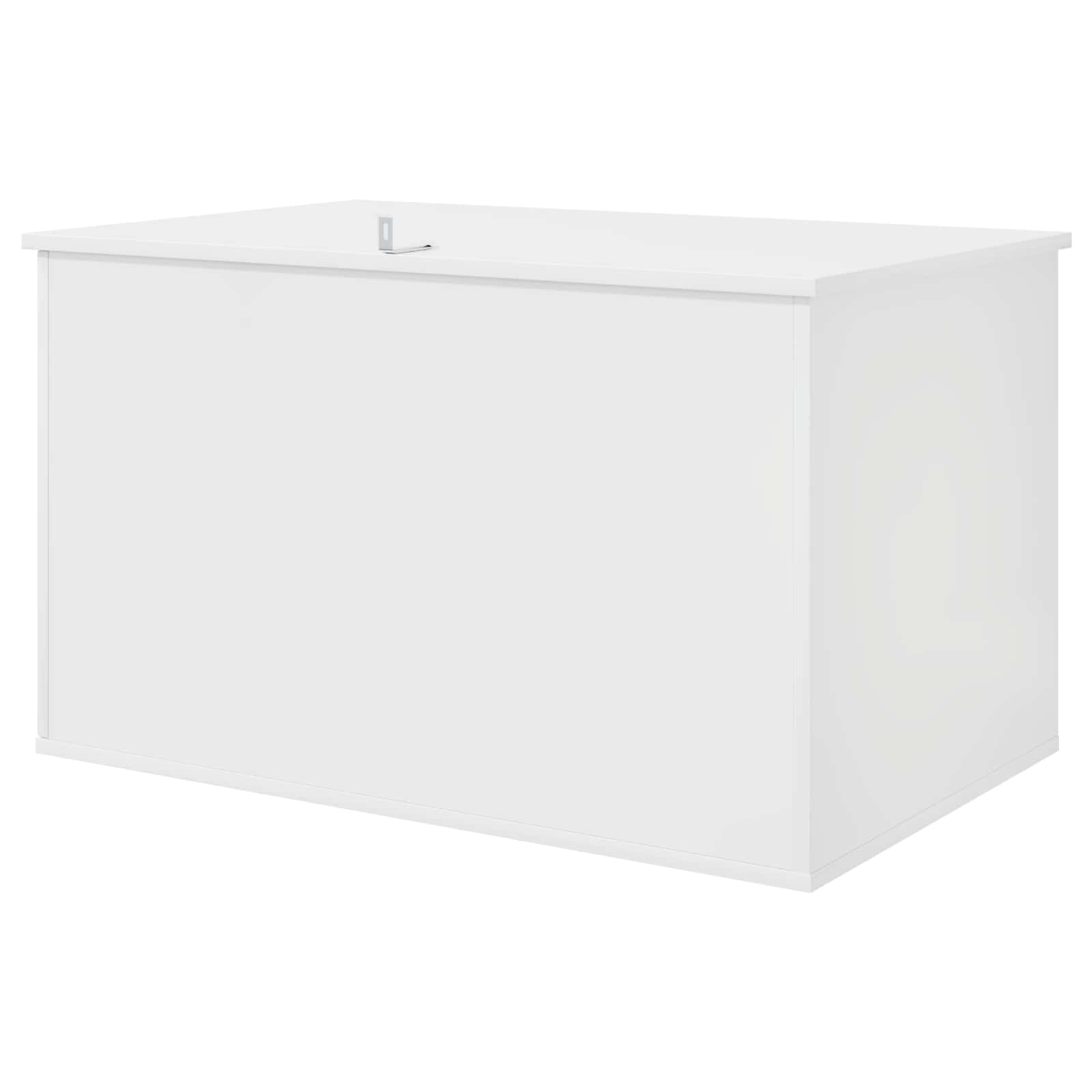 Kattenhuis Glanzend Wit 85 x 55 x 50,5 cm Bewerkt hout