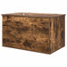 Kattenhuis Gerookt eiken 85 x 55 x 50,5 cm Bewerkt hout