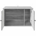 Kattenhuis Grijs Sonoma 85 x 55 x 50,5 cm Bewerkt hout