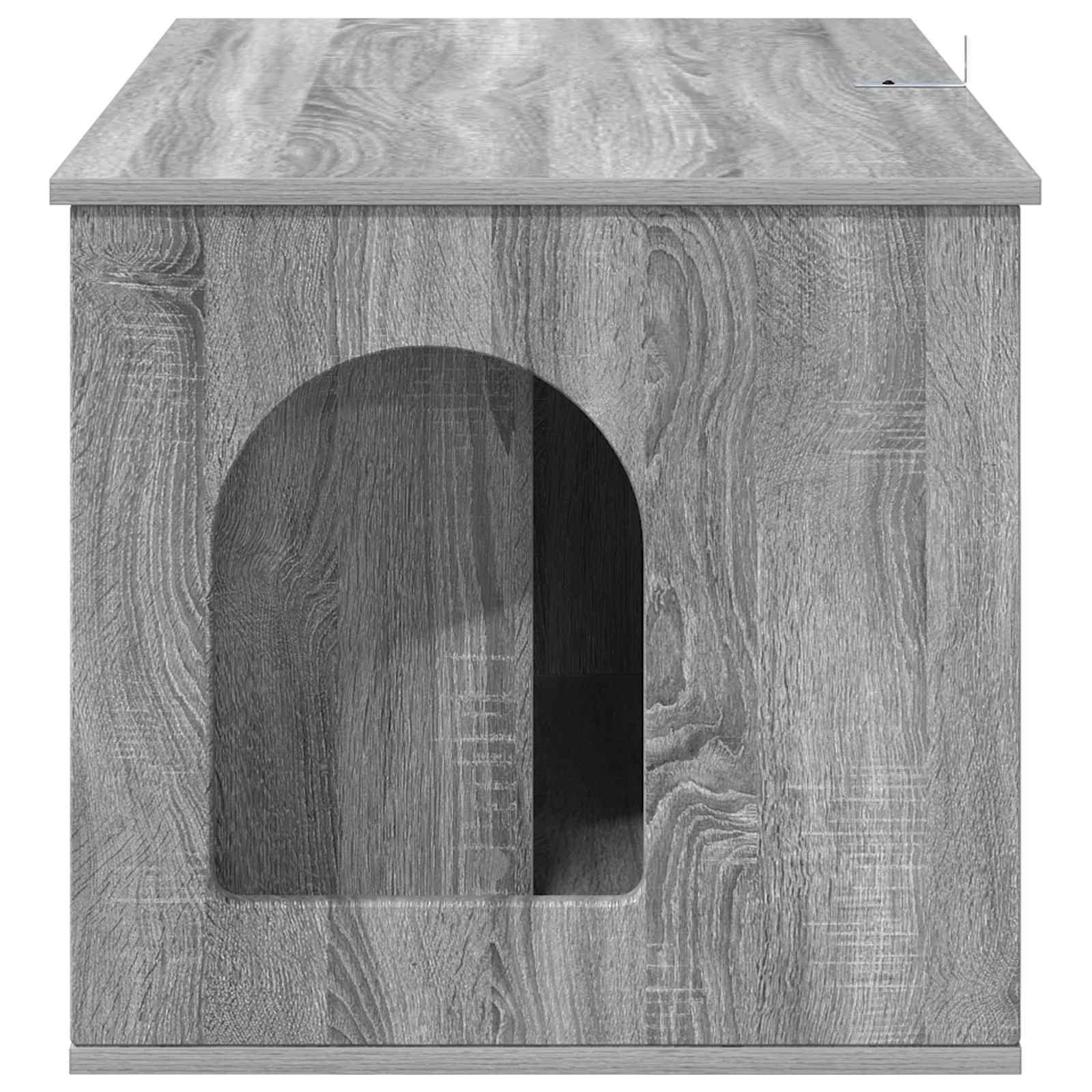 Kattenhuis Grijs Sonoma 85 x 55 x 50,5 cm Bewerkt hout