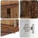 Kattenhuis Oudhout 85 x 55 x 50,5 cm Bewerkt hout