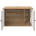 Kattenhuis Ambachtelijk eiken 85 x 55 x 50,5 cm Bewerkt hout