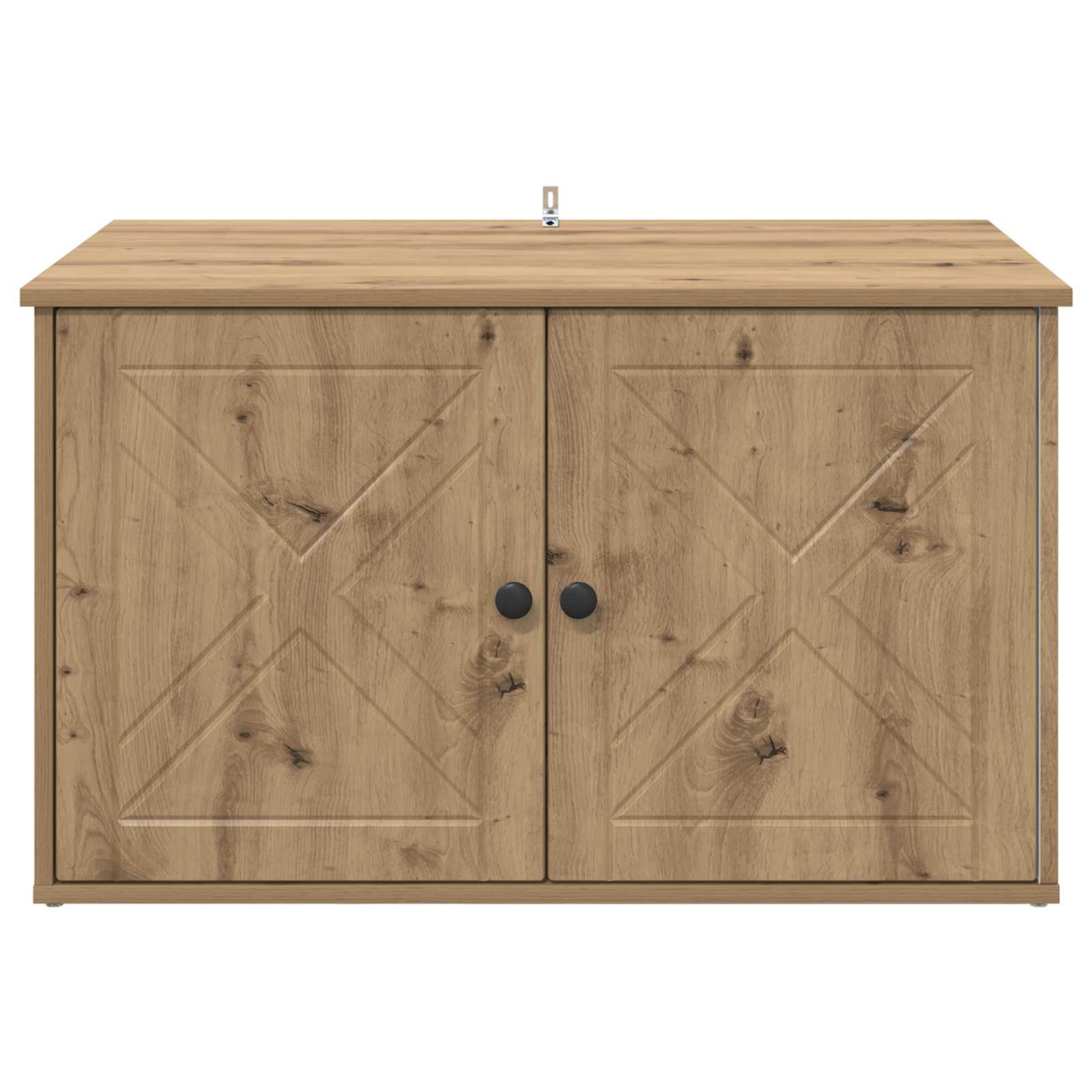 Kattenhuis Ambachtelijk eiken 85 x 55 x 50,5 cm Bewerkt hout