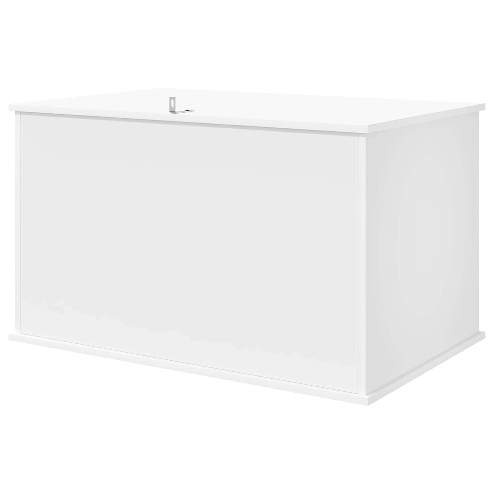 Kattenhuis Wit 85 x 55 x 50,5 cm Bewerkt hout