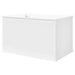 Kattenhuis Wit 85 x 55 x 50,5 cm Bewerkt hout