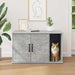 Kattenhuis Beton 85 x 55 x 50,5 cm Bewerkt hout