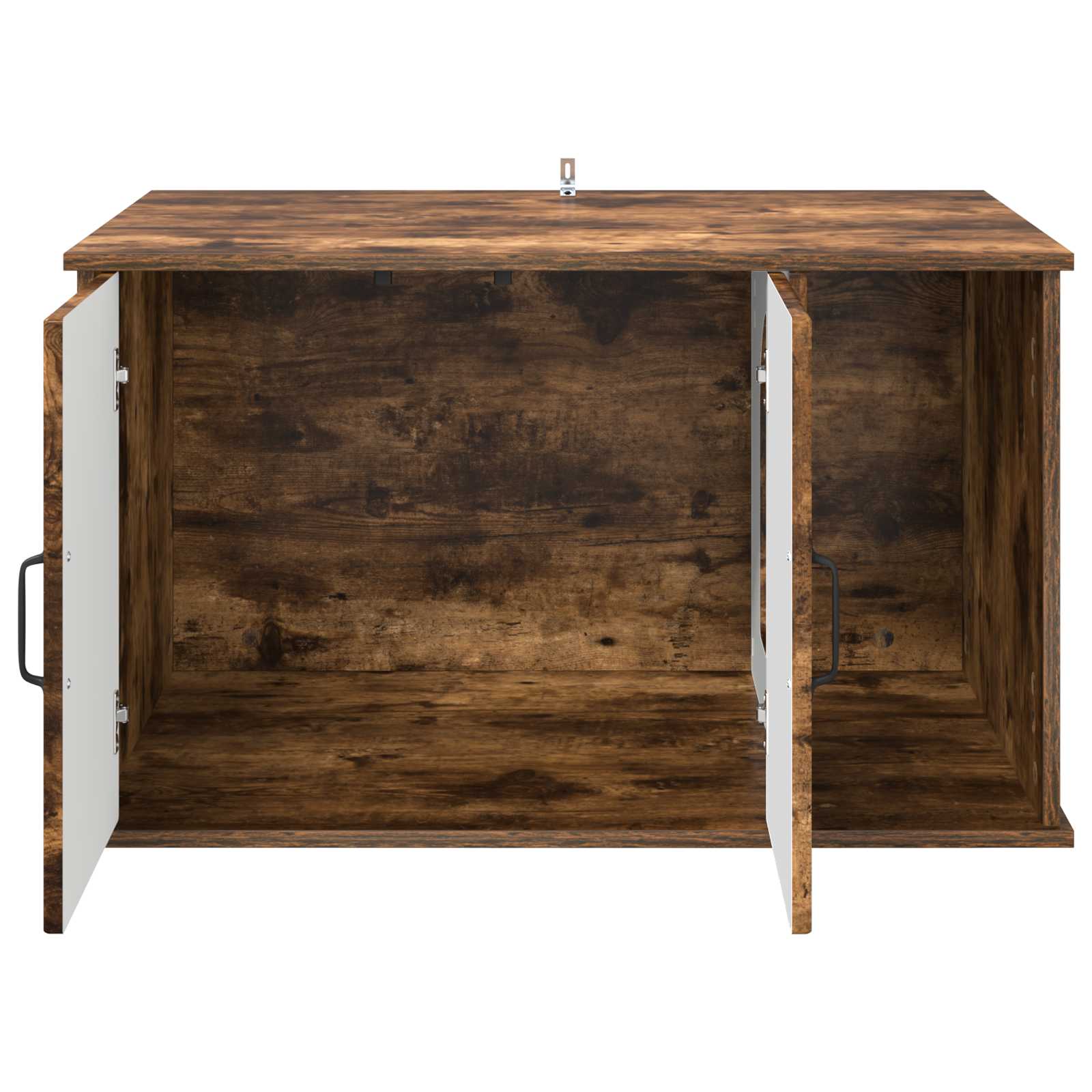 Kattenhuis Gerookt eiken 85 x 55 x 50,5 cm Bewerkt hout