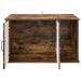 Kattenhuis Gerookt eiken 85 x 55 x 50,5 cm Bewerkt hout