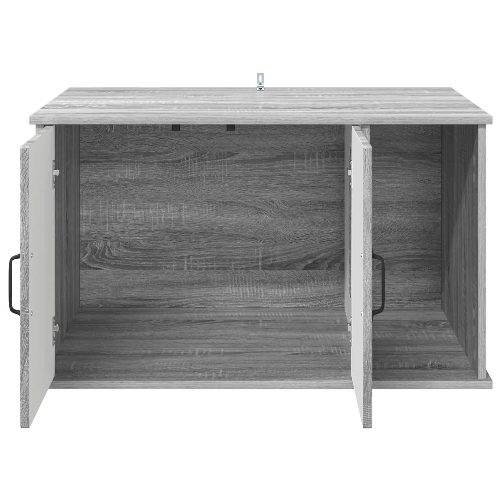 Kattenhuis Grijs Sonoma 85 x 55 x 50,5 cm Bewerkt hout